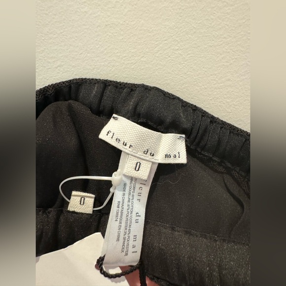 Fleur du mal butterfly silk skirt - Picture 2 of 6